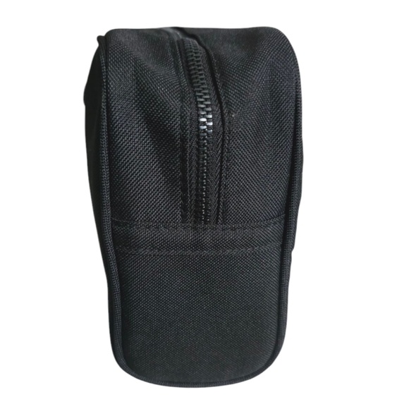 Gucci Beauty Canvas Makeup Bag Black NWOT Travel Cosmetics Pouch - Picture 4 of 17